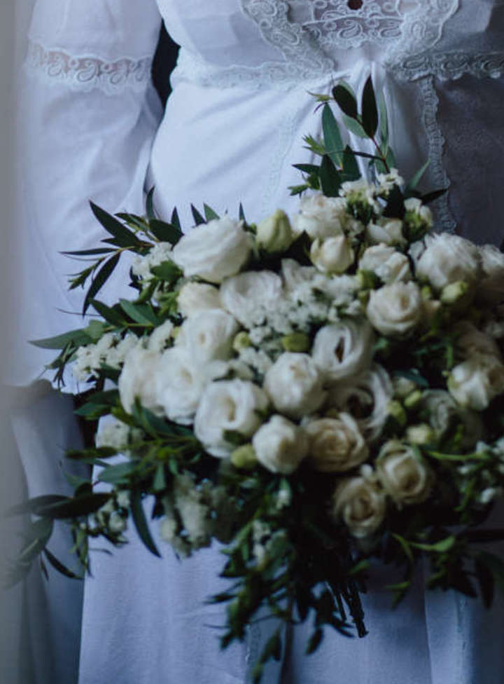 Il portamento della sposa...il bouquet