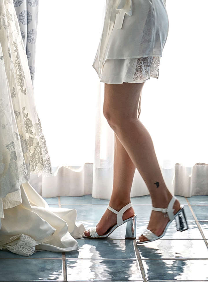 Il portamento della sposa...le scarpe